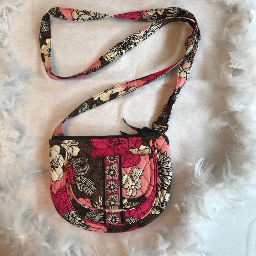 Pink Vera Round Bag